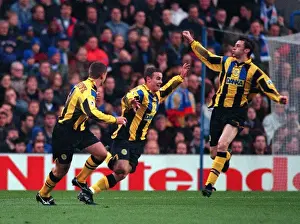 Duncan Ferguson's Unforgettable Goal Celebration: Everton's Iconic Victory over Chelsea (1996)