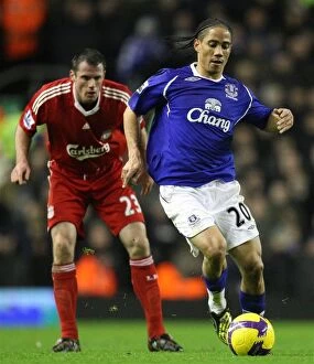 Images Dated 20th January 2009: The Epic Clash: Liverpool vs. Everton - Season 08-09