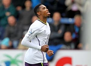 Burnley v Everton - Turf Moor Collection: Eto'o Scores Again: Everton's Victory over Burnley in Barclays Premier League