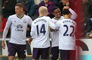 Burnley v Everton - Turf Moor Collection: Eto'o Scores Second Goal: Everton's Victory at Burnley in Barclays Premier League