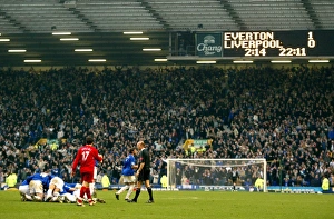 Everton 1 Liverpool 0 Collection: Everton 1 Liverpool 0
