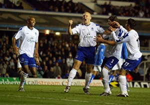 Birmingham 0 Everton 1 Gallery: Everton celebrate