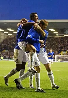 Everton celebrate
