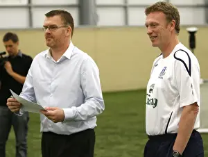 Everton FC 2008/09 Photocall: David Moyes at Goodison Park
