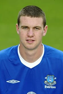 Images Dated 12th August 2004: Everton FC 2008-09 Team and Anthony Gerrard's Headshot