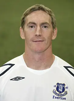 Everton FC 2008-09 Team Picture and Tony Hibbert Portrait