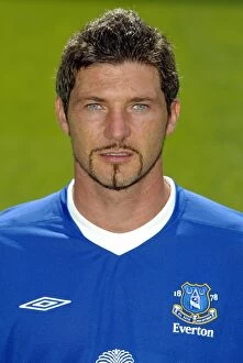 Images Dated 12th August 2004: Everton FC: Alessandro Pistone Team Photo and Portraits