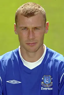 Everton FC: Duncan Ferguson Team Picture and Portraits