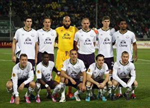 Everton FC: Europa League Group H - Everton Team Line-up vs FC Krasnodar (McGeady, Atsu, Osman, Baines, Hibbert, Barry, Jagielka, Tim Howard, Gibson, Stones, Eto'o)