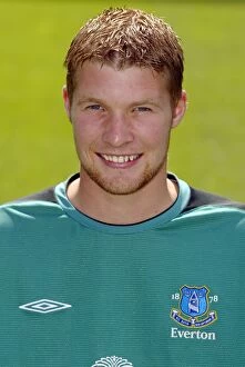 Images Dated 12th August 2004: Everton FC: Iain Turner Team Portrait