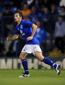 Framed Print : Everton FC: Leighton Baines in Action at Bury's Gigg Lane (July 15, 2011) Framed Print : Everton FC: Leighton Baines in Action at Bury's Gigg Lane (July 15, 2011)