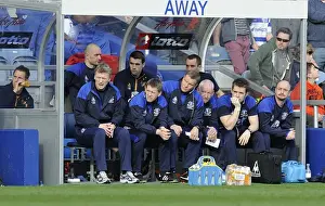 Everton FC at Loftus Road: A Peek into Their Barclays Premier League Bench (vs. Queens Park Rangers, 03 March 2012)