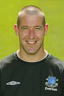 Images Dated 12th August 2004: Everton FC: Nigel Martyn's Team Picture and Portrait, 2004