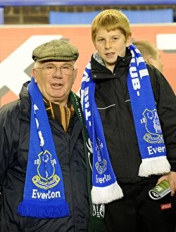 Images Dated 10th November 2010: Everton FC: Passionate Fans Unite for Victory at Goodison Park vs. Bolton Wanderers (10 Nov)