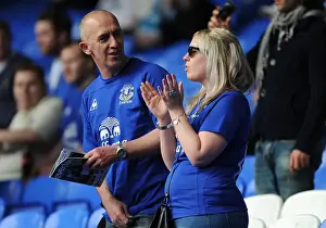 Everton FC: Passionate Roar at Goodison Park During Premier League Clash vs Blackburn Rovers