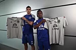 Images Dated 6th September 2011: Everton FC Player Feature - Finch Farm