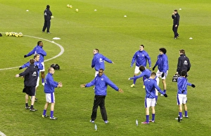 Everton 2 V West Bromwich Albion 1 : Goodison Park : 30-01-2013 Prints: Everton FC: Pre-Match Warm-Up at Goodison Park vs West Bromwich Albion (30-01-2013)