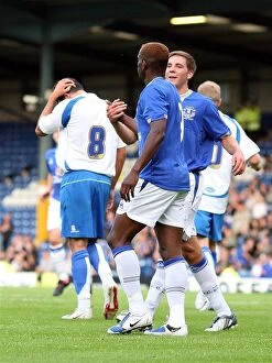 Images Dated 16th July 2009: Everton FC: Pre-Season 2009-10 - Everton vs Bury Clash