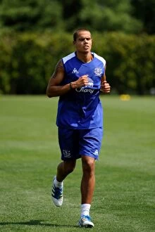 Images Dated 18th July 2011: Everton FC: Training in Philadelphia - Preparing for the 2011 Season