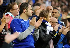Carling Cup Prints: Everton FC: Unwavering Support - Everton vs Huddersfield Town