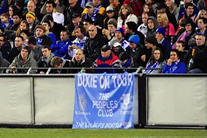 Melbourne Heart V Everton Prints: Everton FC: Unwavering Support - Melbourne Heart vs