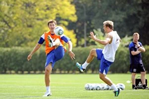 Images Dated 18th July 2011: Everton FC: Unyielding Preparation - Philadelphia Training Sessions (July 2011)
