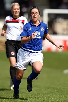 Everton Ladies Prints: Everton FC vs. Lincoln Ladies: FA Womens Super League Clash at Goodison Park (May 6, 2012)