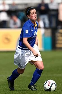 Images Dated 6th May 2012: Everton FC Women's Super League: Showdown with Lincoln Ladies at Goodison Park (May 6, 2012)