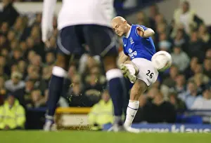 Framed Print : Everton FC's Carling Cup Triumph: Everton 2-0 Preston North End (October 27, 2004) Framed Print : Everton FC's Carling Cup Triumph: Everton 2-0 Preston North End (October 27, 2004)