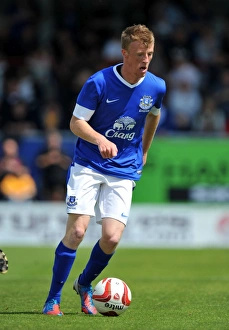Everton FC's Sam Kelly in Pre-Season Action at Morecambe's Globe Arena
