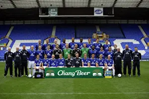 Everton Football Club 2007-08 Season: First Team Line-Up at Goodison Park