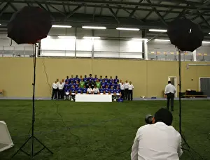 Everton Football Club 2008/09 Photocall at Goodison Park