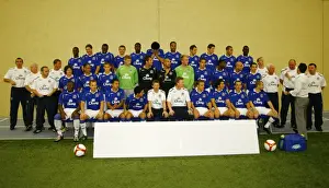 Everton Football Club 2008/09 Photocall at Goodison Park