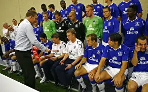 Everton Football Club 2008/09 Photocall at Goodison Park