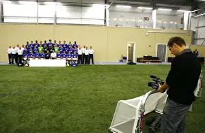 Everton Football Club 2008/09 Photocall at Goodison Park