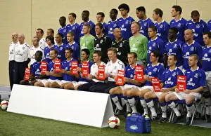 Everton Football Club 2008/09 Photocall at Goodison Park