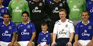 Everton Football Club 2008/09 Photocall at Goodison Park