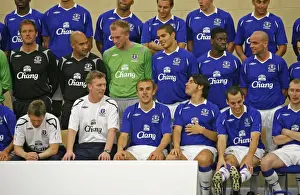 Everton Football Club 2008/09 Photocall at Goodison Park