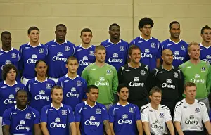 Everton Football Club 2008/09 Photocall at Goodison Park