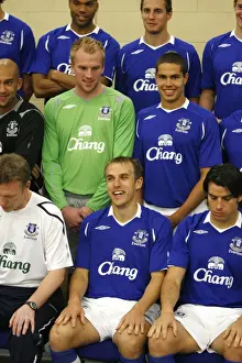 Everton Football Club 2008/09 Photocall at Goodison Park