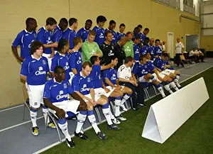 Everton Football Club 2008-09 Team Photocall at Goodison Park