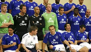 Everton Football Club 2008/09 Team Photocall at Goodison Park
