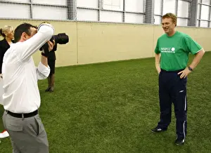 Everton Football Club: David Moyes Manager Photocall, 2008-09 Season - Goodison Park