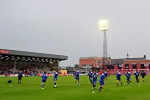 Everton Players Prepare for Bohemians Friendly at Dalymount Park (15 August 2011)