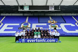 Images Dated 15th September 2009: Everton Squad 2009