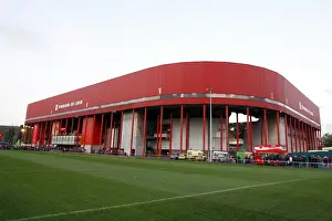 Standard Liege V Everton Prints: Everton at Stade Maurice Dufrasne: A UEFA Cup Battle against Standard Liege (2008)