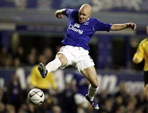 Everton v Arsenal (November) Gallery: Everton v Arsenal Carling Cup Fourth Round Andrew Johnson in action