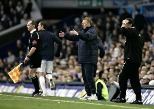 Images Dated 11th November 2006: Everton v Aston Villa Everton Manager David Moyes
