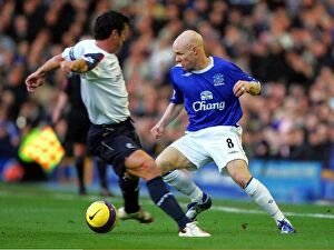 Images Dated 18th November 2006: Everton v Bolton - Anrdrew Johnson and Boltons Gary Speed