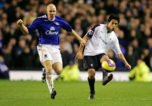 Images Dated 18th November 2006: Everton v Bolton Idan Tal and Evertons Andrew Johnson